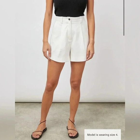 Rails ILENA SHORT in Crème Size 6 $249 LIKE NEW - Picture 1 of 7